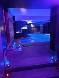 Priv&eacute; Sauna Blue Valentijn